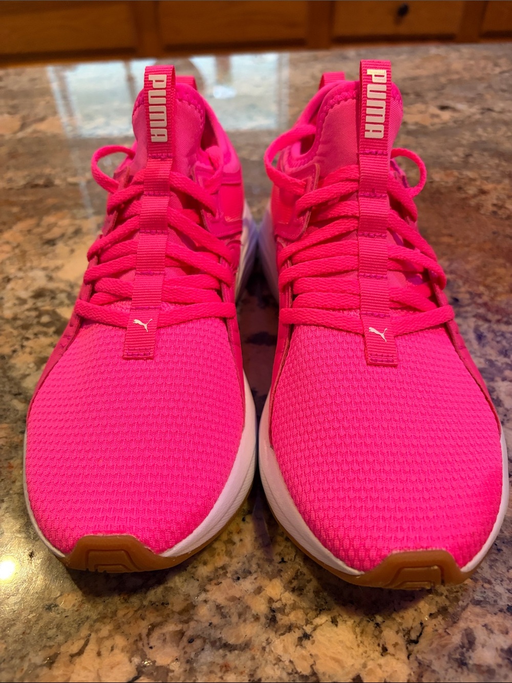 Puma Hot Pink Lightweight Running Shoes woman’s size 7.5